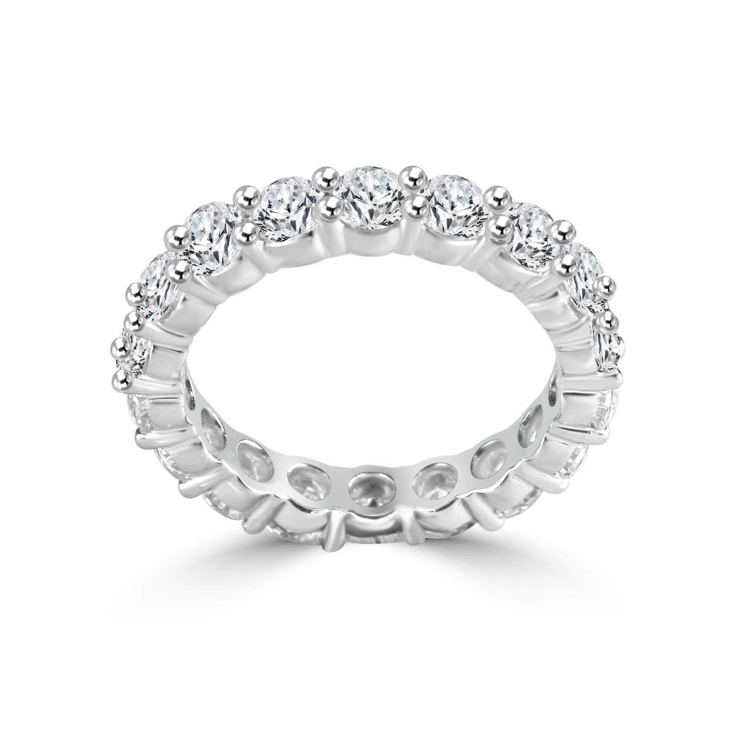 Eternity Ring Design Grain Lab Grown Diamond Eternity Ring Fiona Diamonds