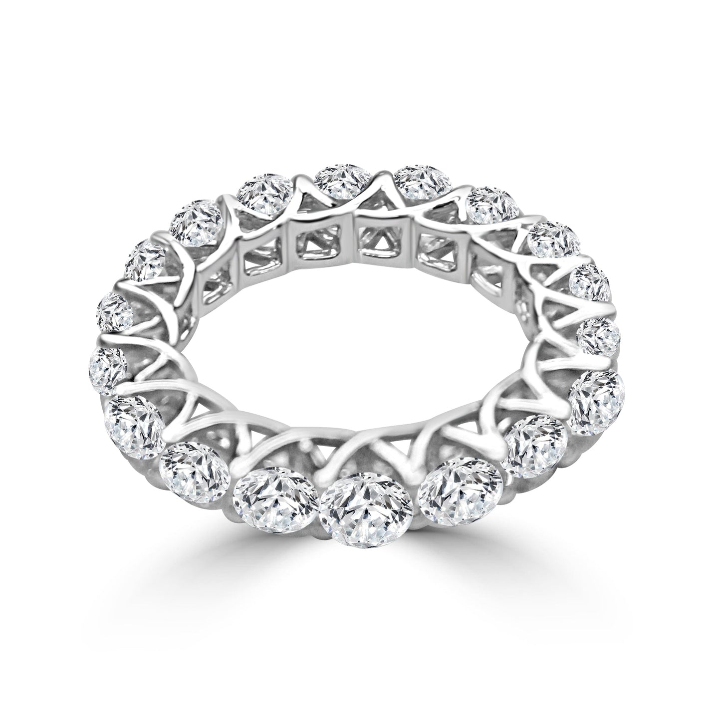 Eternity Rings for Women Virtuality Lab Grown Diamond Eternity Ring Fiona Diamonds