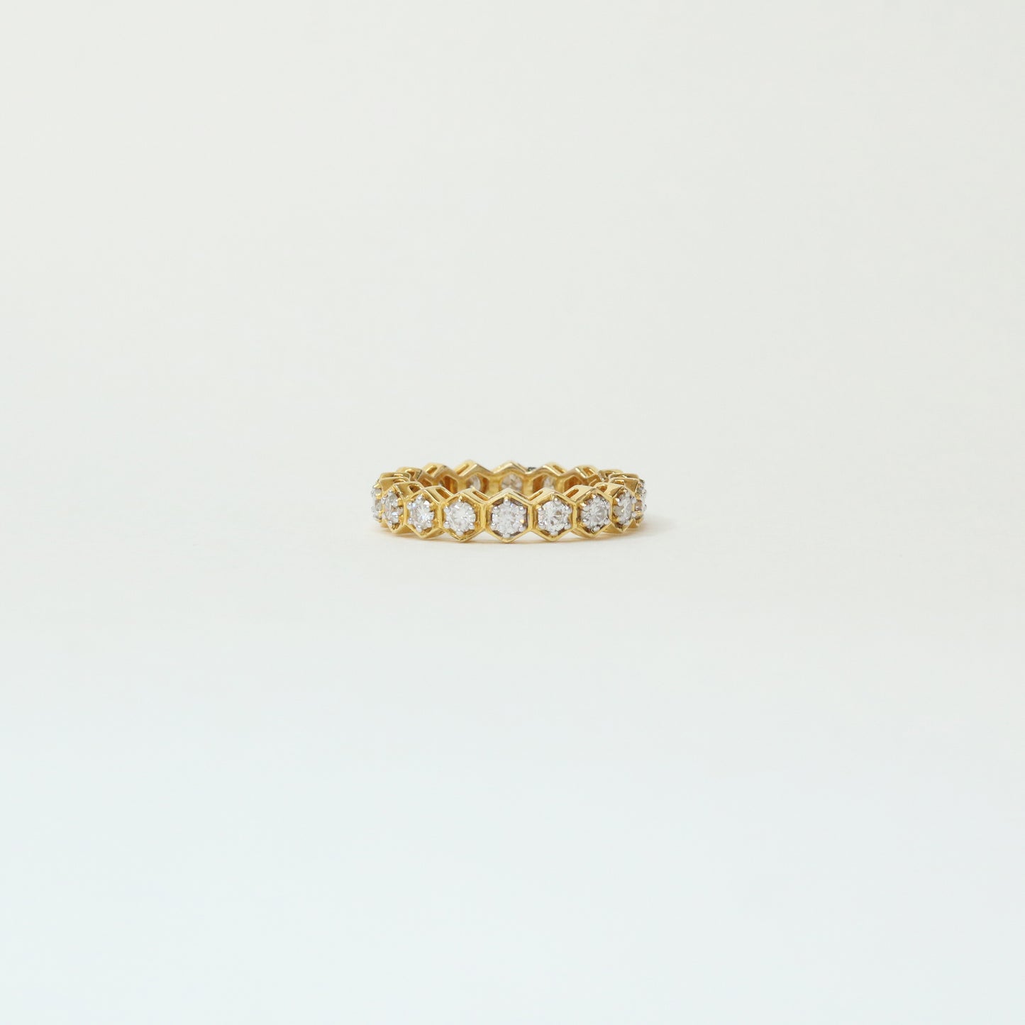 Lorraine Moissanite Simple Ring Design