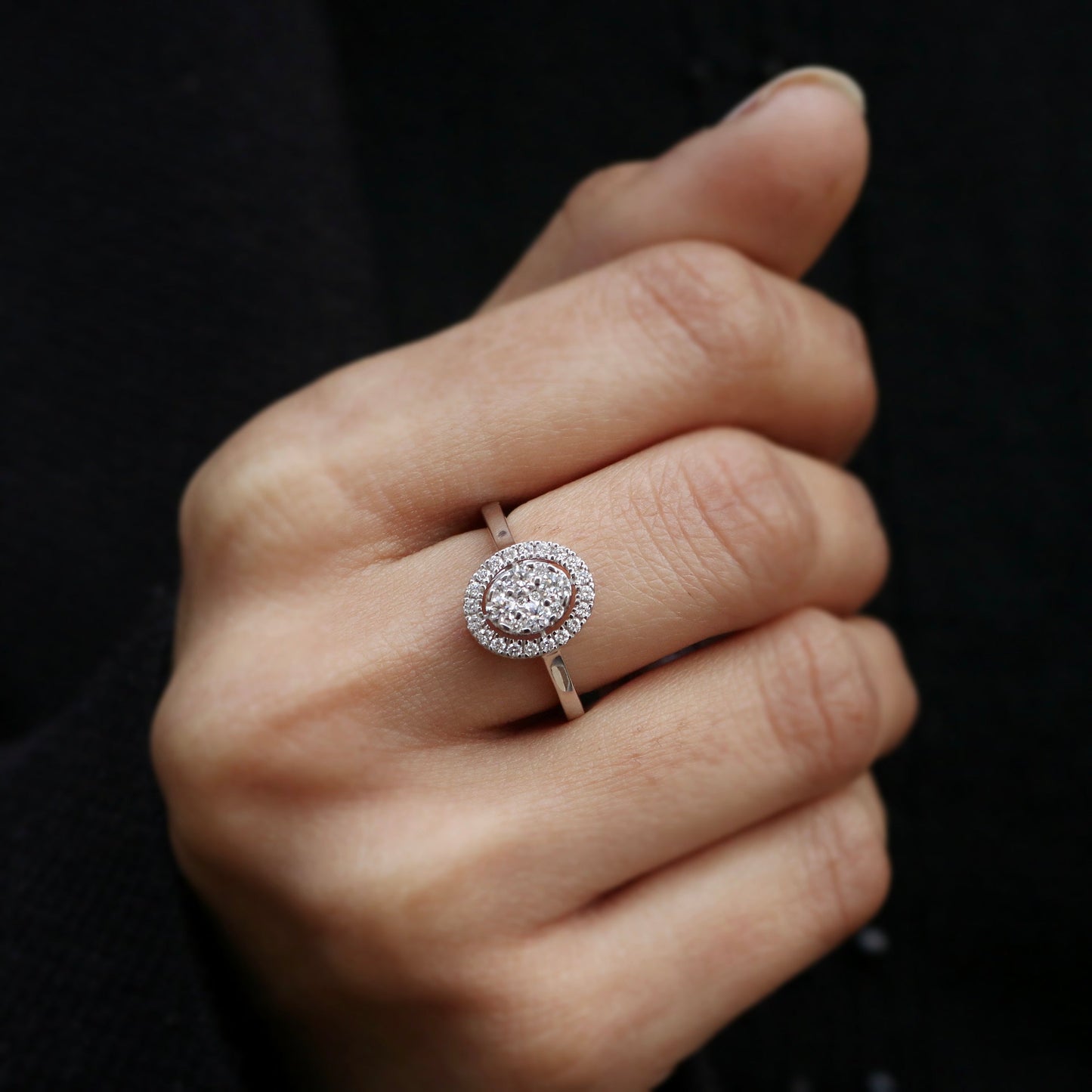 Load image into Gallery viewer, Hyacinth Lab Grown Diamond Ring - Fiona Diamonds - Fiona Diamonds
