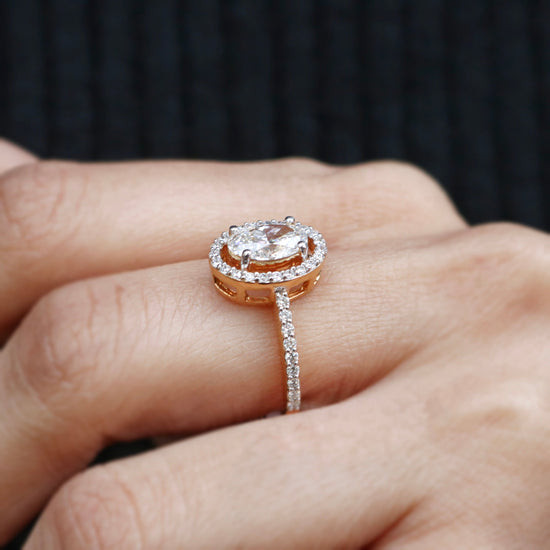 Lady's Mantle Lab Grown Diamond Ring - Fiona Diamonds - Fiona Diamonds