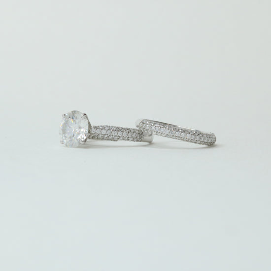 Ready To Ship Kaylee Moissanite Ring Online at Fiona Diamonds