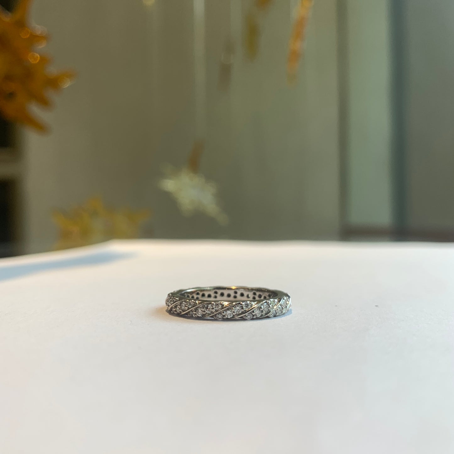 Xavier real Lab diamond ring