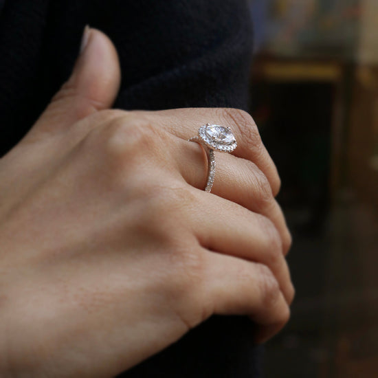 Load image into Gallery viewer, Daisy Lab Grown Diamond Ring - Fiona Diamonds - Fiona Diamonds
