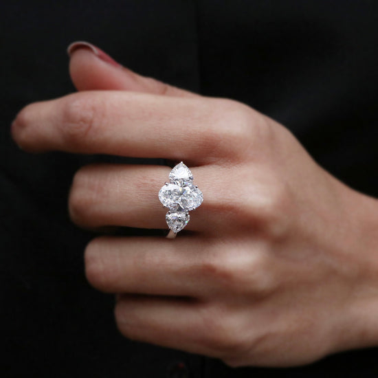 Pansy Lab Grown Diamond Ring - Fiona Diamonds - Fiona Diamonds