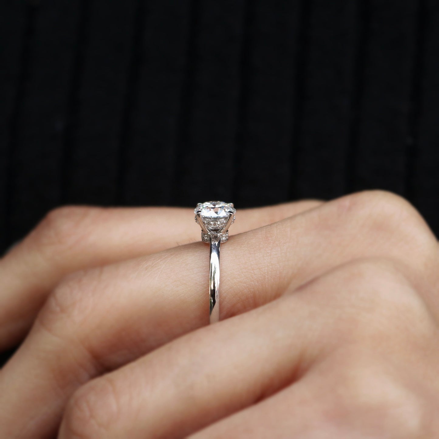 Larkspur Lab Grown Diamond Ring - Fiona Diamonds - Fiona Diamonds