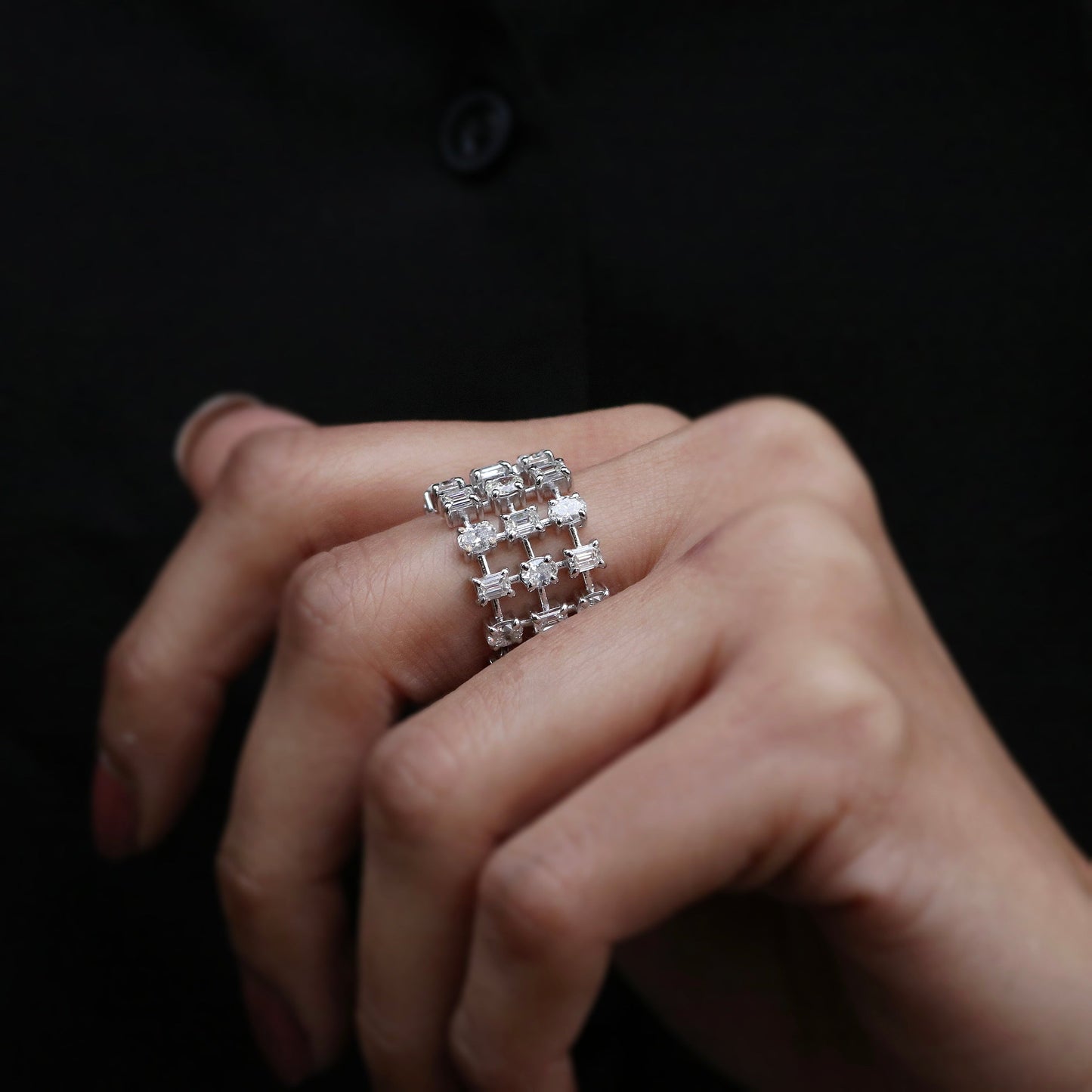 Freesia Lab Grown Diamond Ring - Fiona Diamonds - Fiona Diamonds