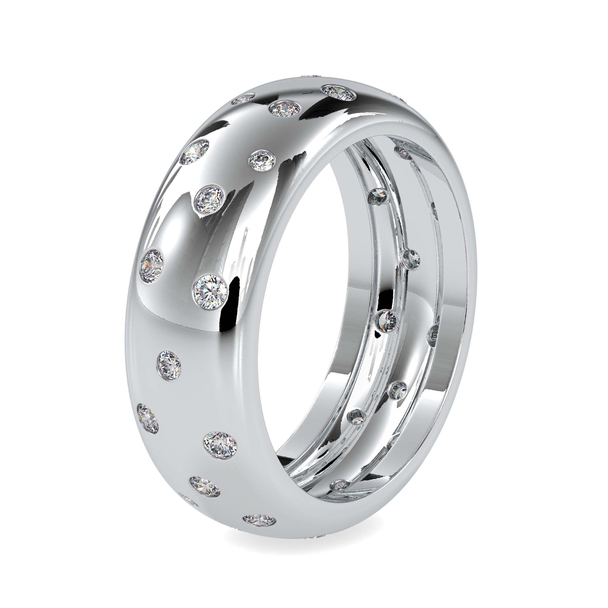 Elliot Lab Diamond Ring Yellow / 18 KT