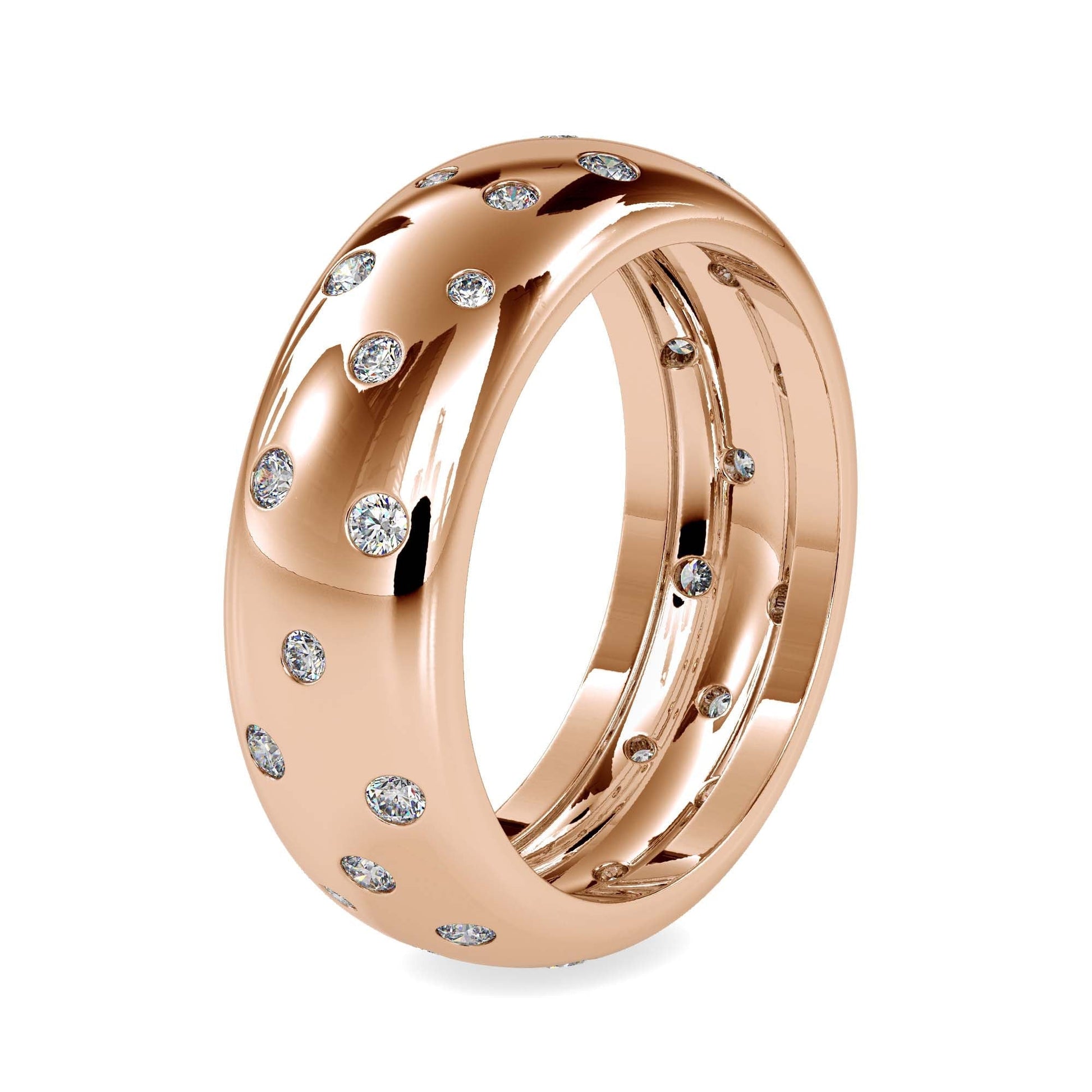 Elliot Lab Diamond Ring Yellow / 18 KT
