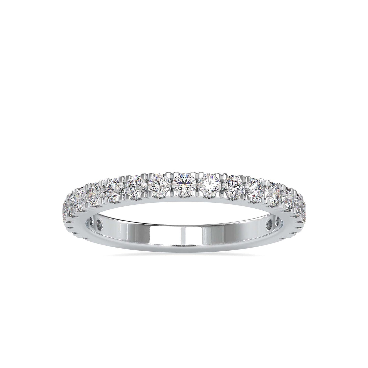 Trilogy Design Flush Set Diamond Eternity Ring – SerenaJewellery