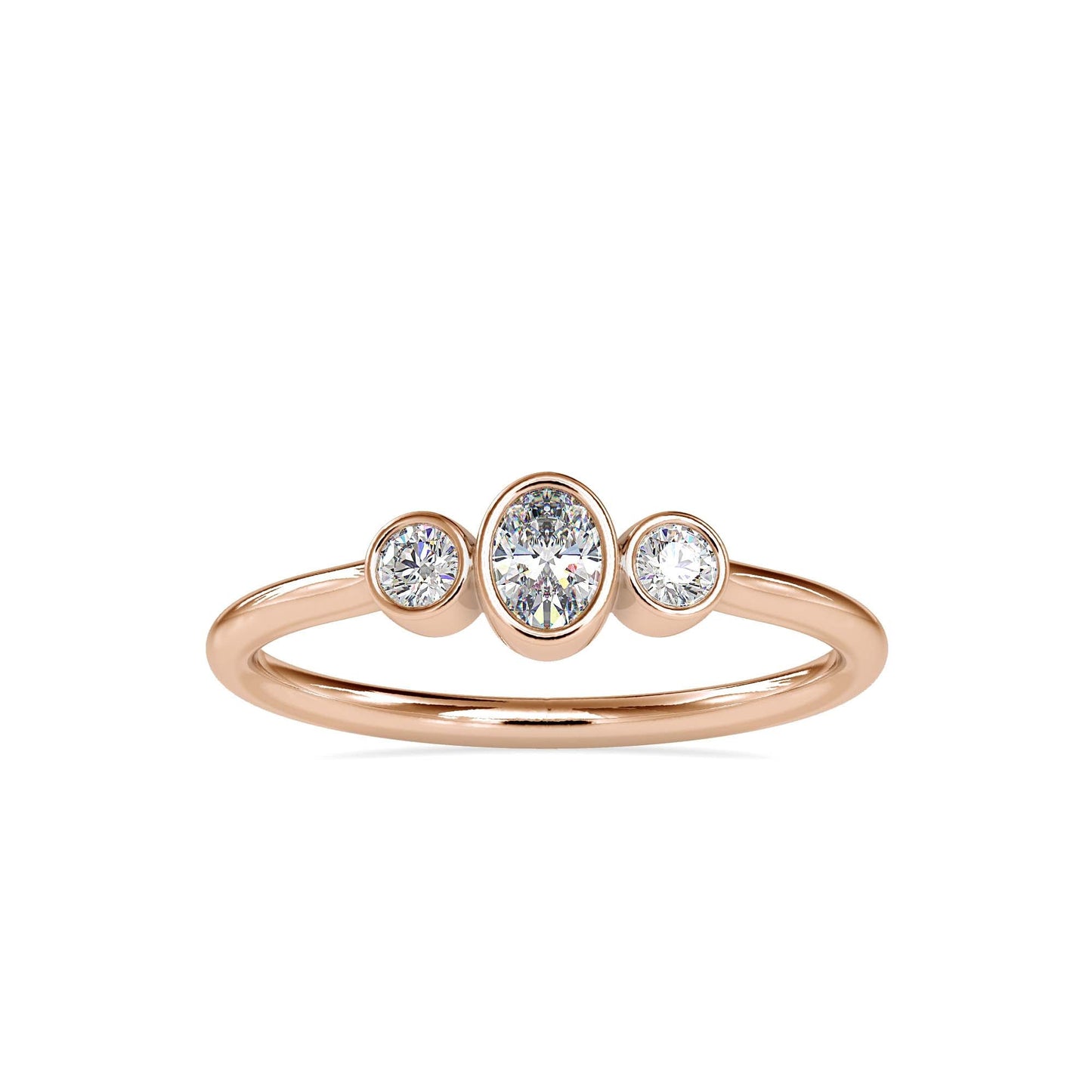 Heart Design Diamond Ring – Radiant Bay