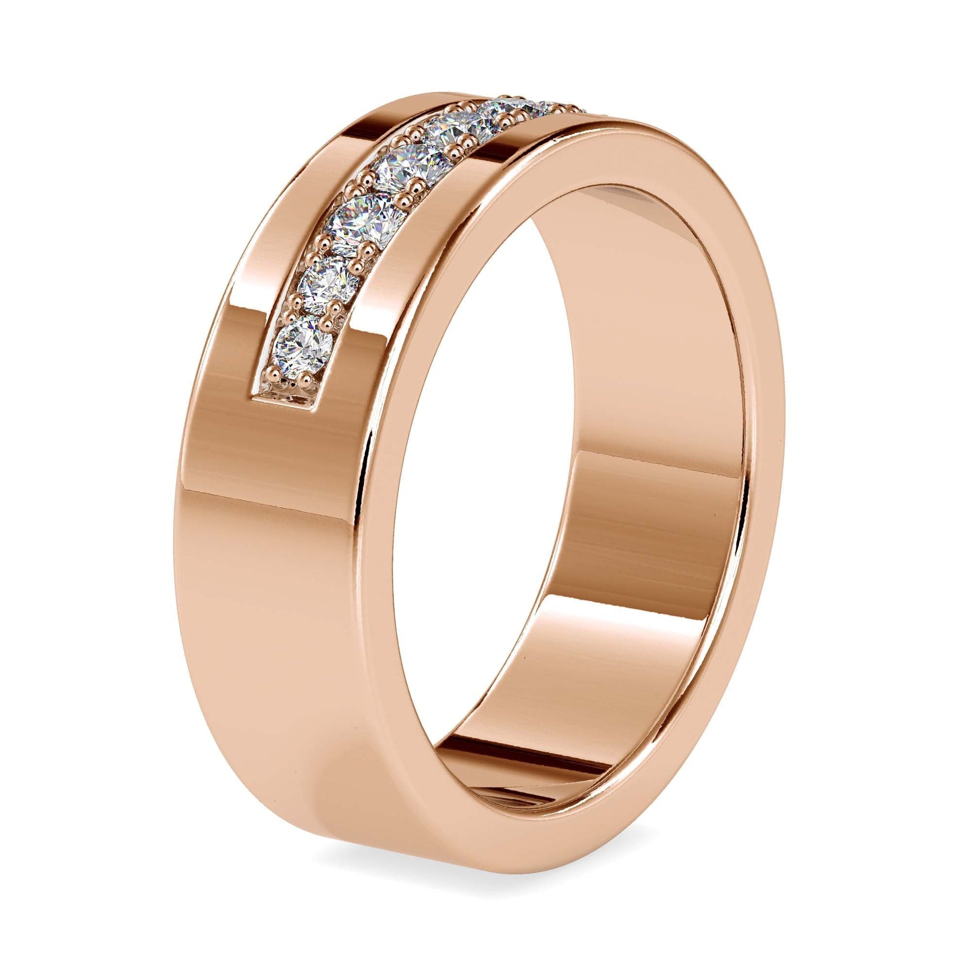 Elijah Lab Diamond Ring Yellow / 18 KT