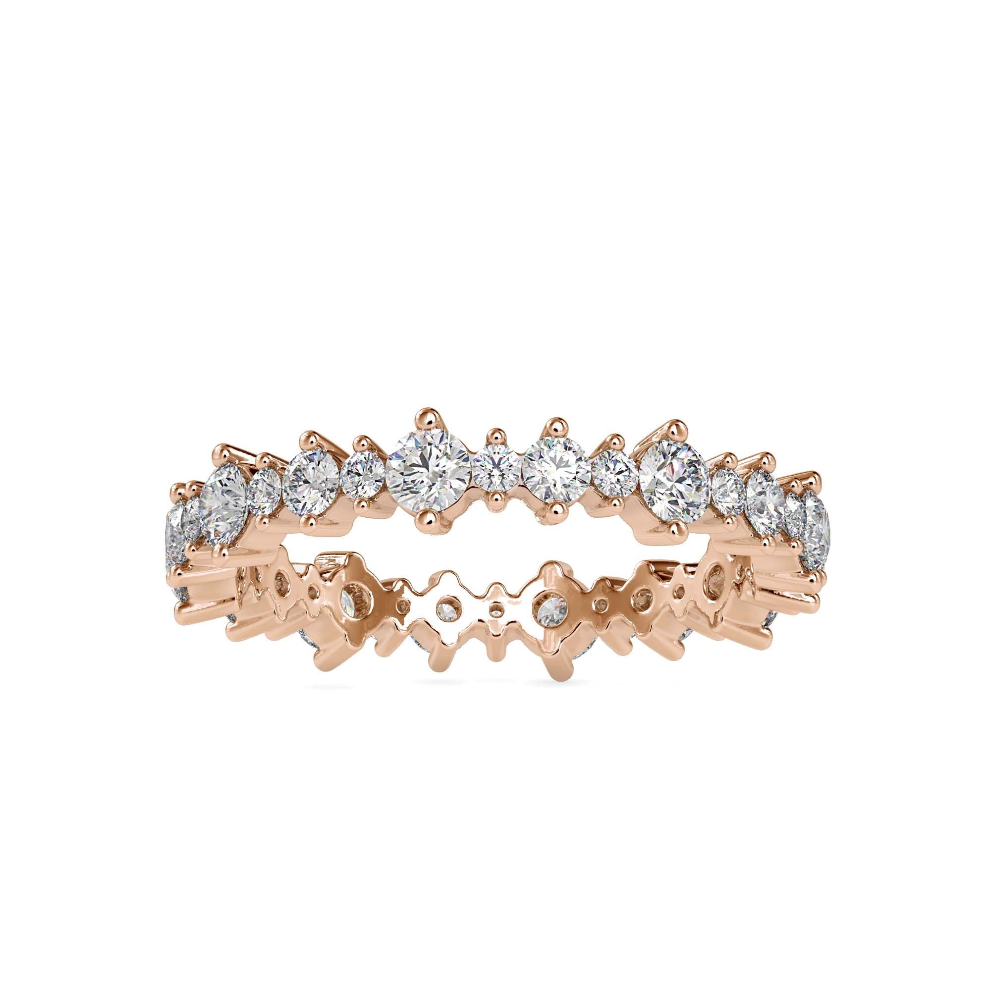 Eternity Rings for Women Stun Lab Grown Diamond Eternity Ring Fiona Diamonds