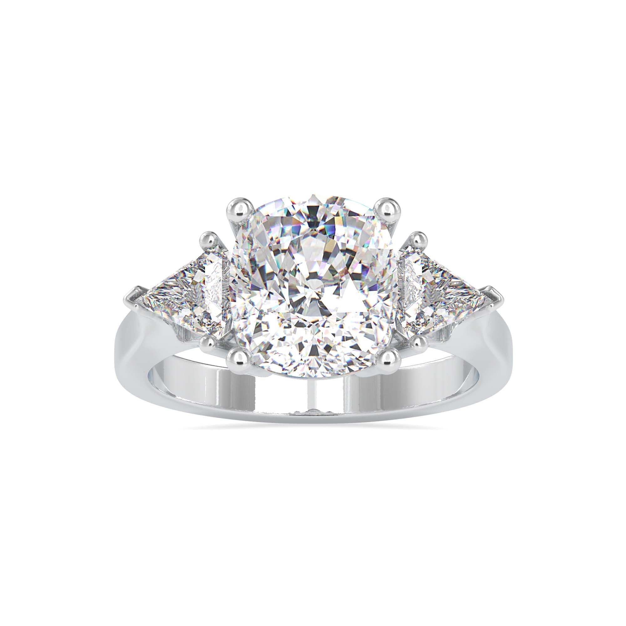 3 Stone Rings Collection Emilia Lab Grown Diamond 3 Stone Ring Fiona Diamonds