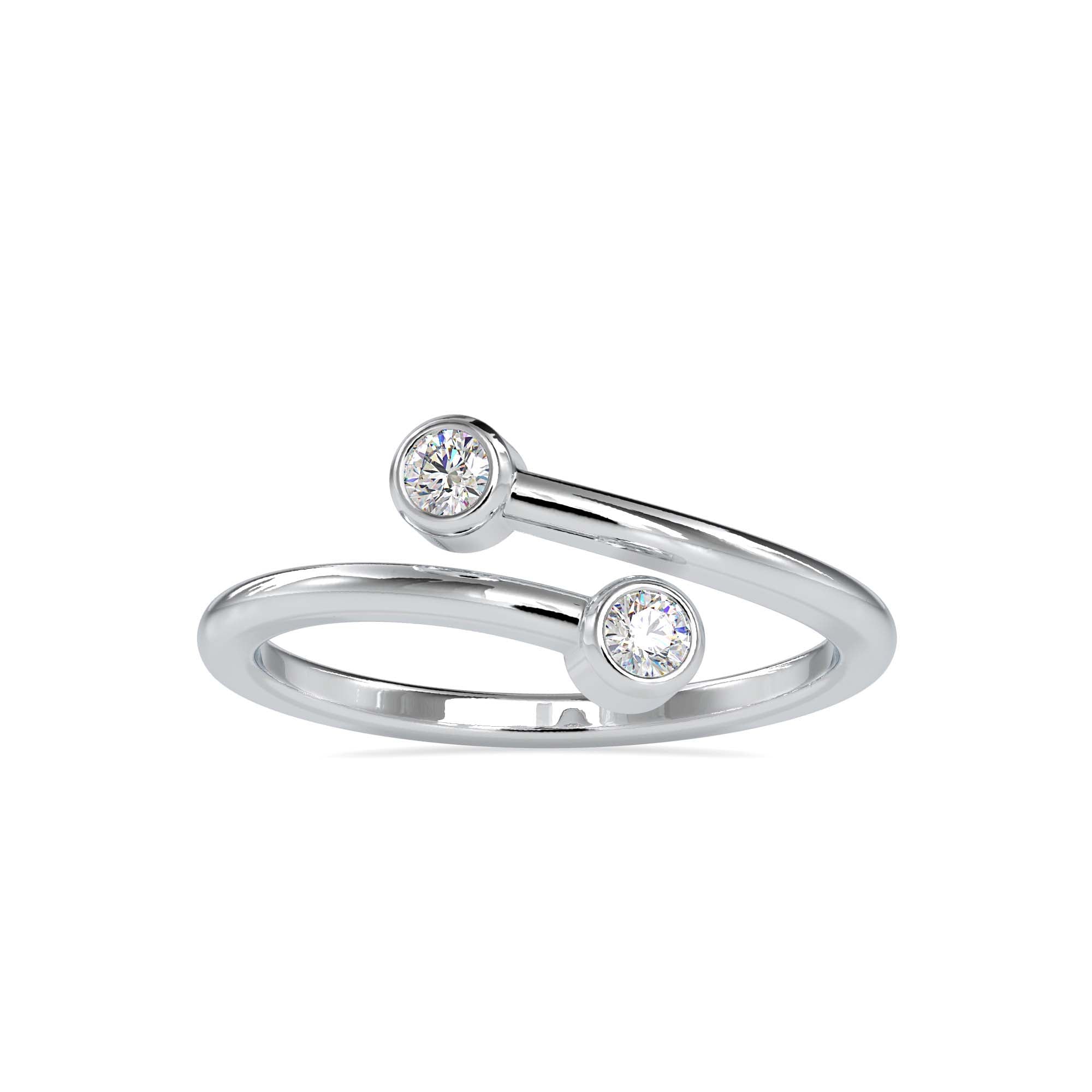 Twist Lab Diamond Ring Yellow / 12 / 18 KT