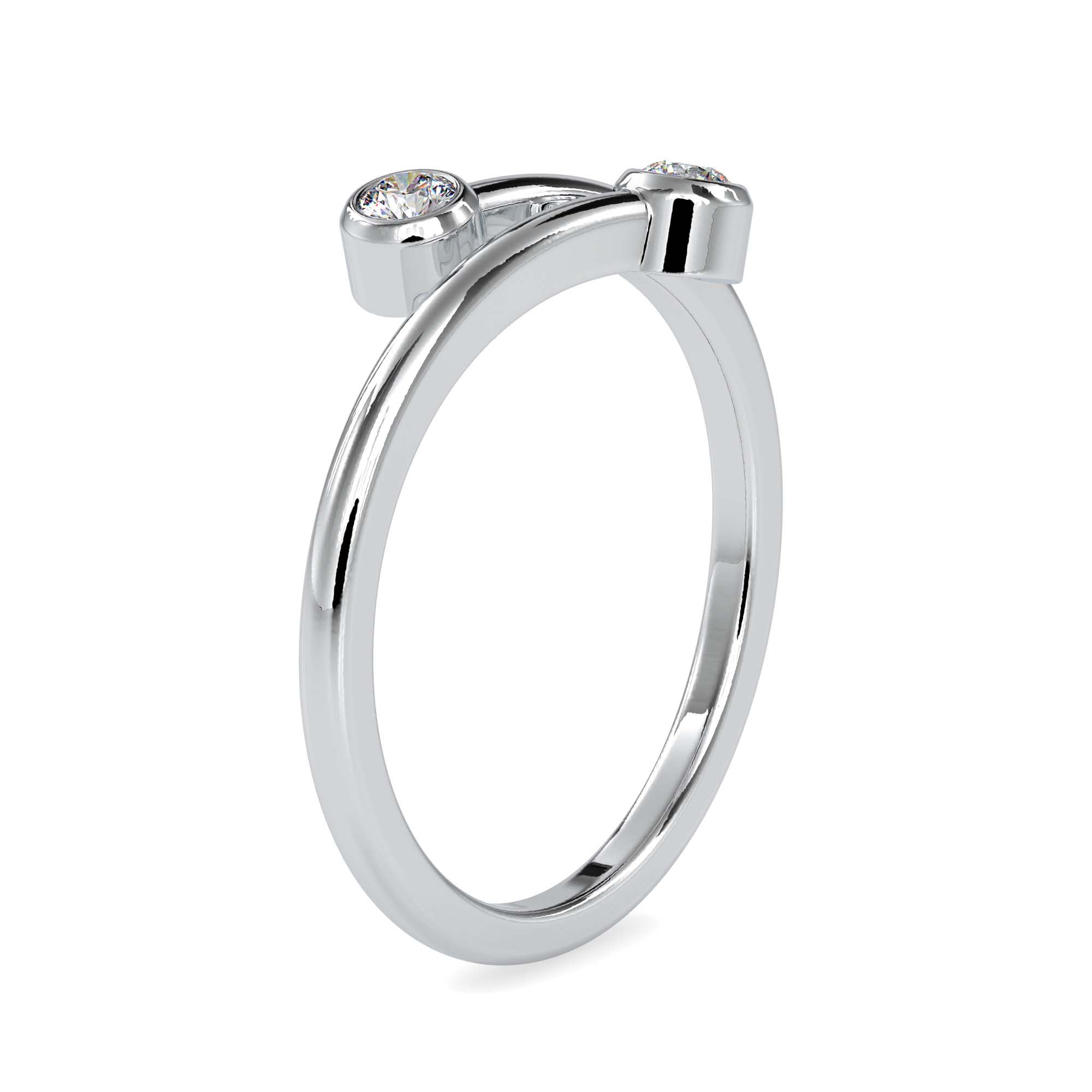 Twist Lab Diamond Ring Yellow / 12 / 18 KT