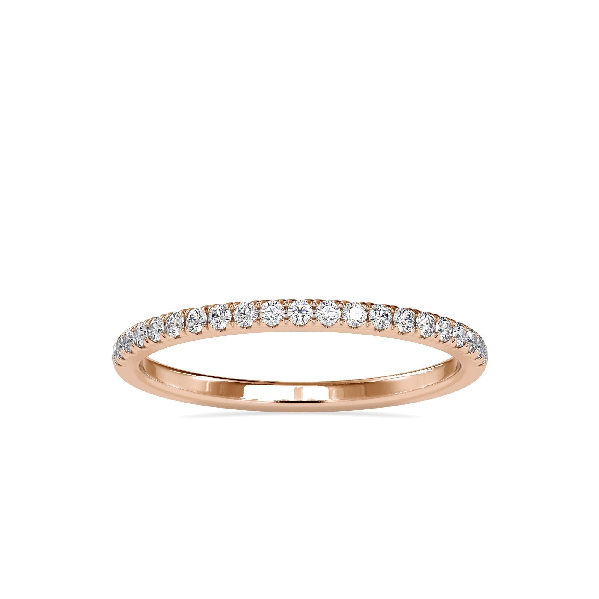 Simplicity  Lab Diamond Ring Yellow / 18 KT