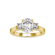 3 Stone Rings Collection Trinity Lab Grown Diamond 3 Stone Ring Fiona Diamonds
