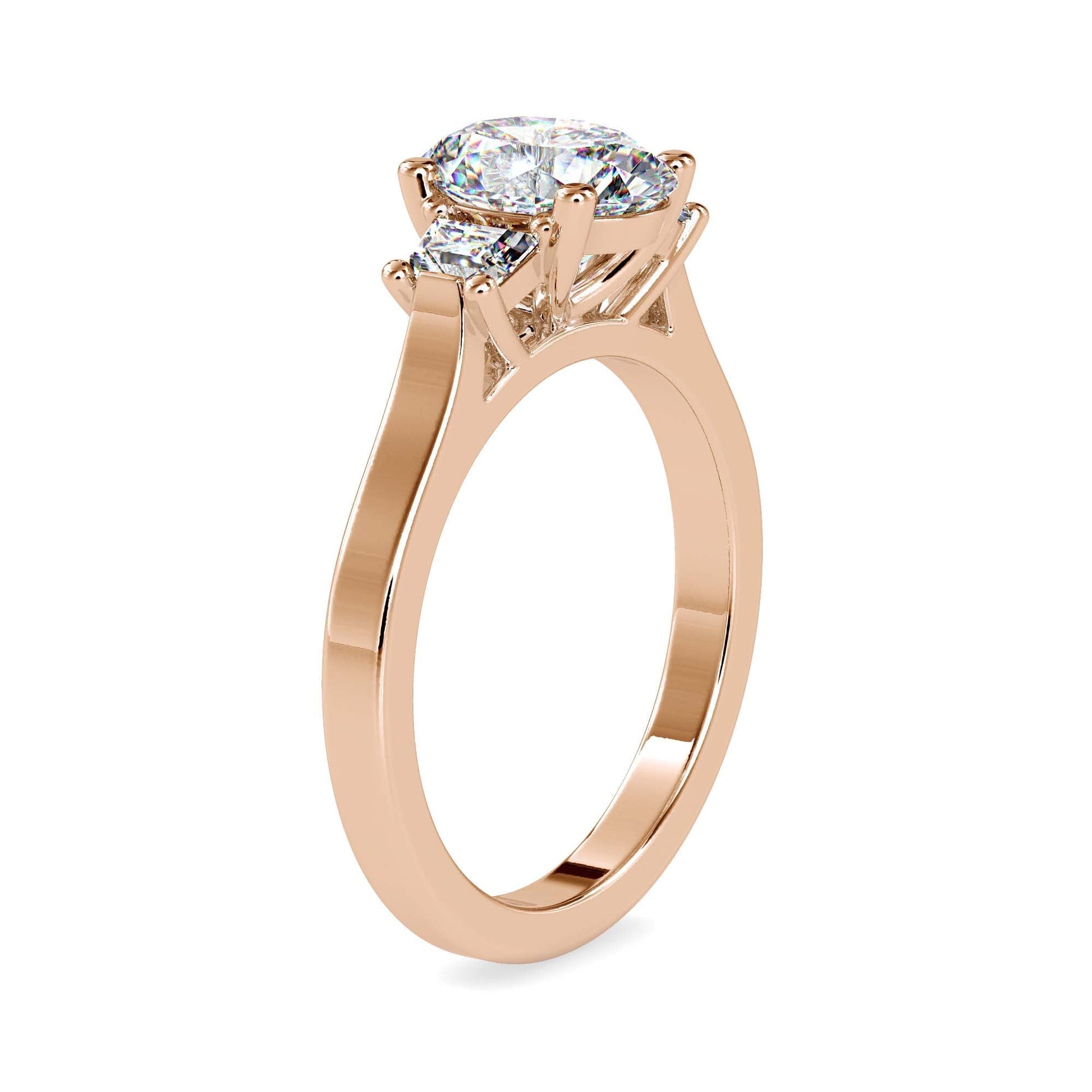 3 Stone Rings Collection Trinity Lab Grown Diamond 3 Stone Ring Fiona Diamonds