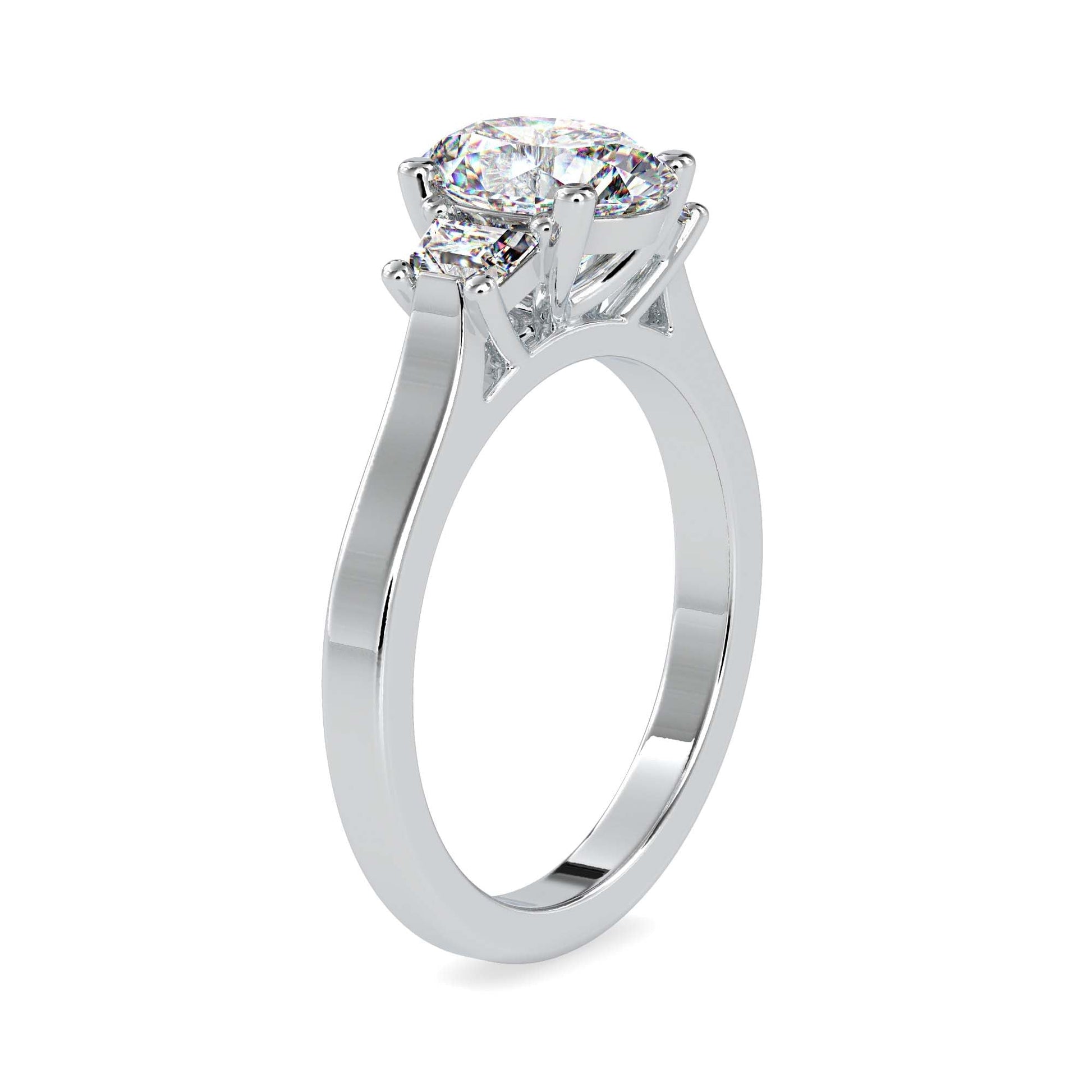 3 Stone Rings Collection Trinity Lab Grown Diamond 3 Stone Ring Fiona Diamonds
