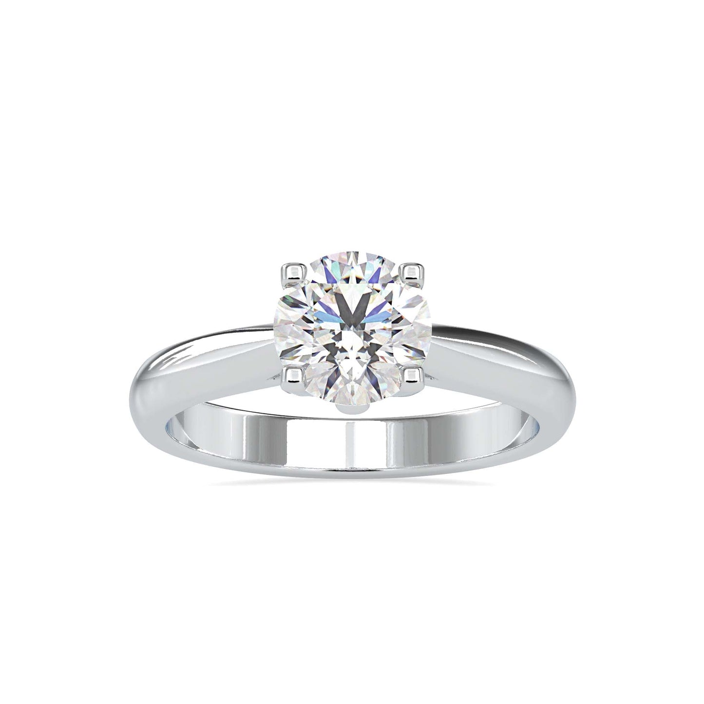 Classic Round Diamond Solitaire Ring With Accents in Surat at best price by  Black Jack - Justdial