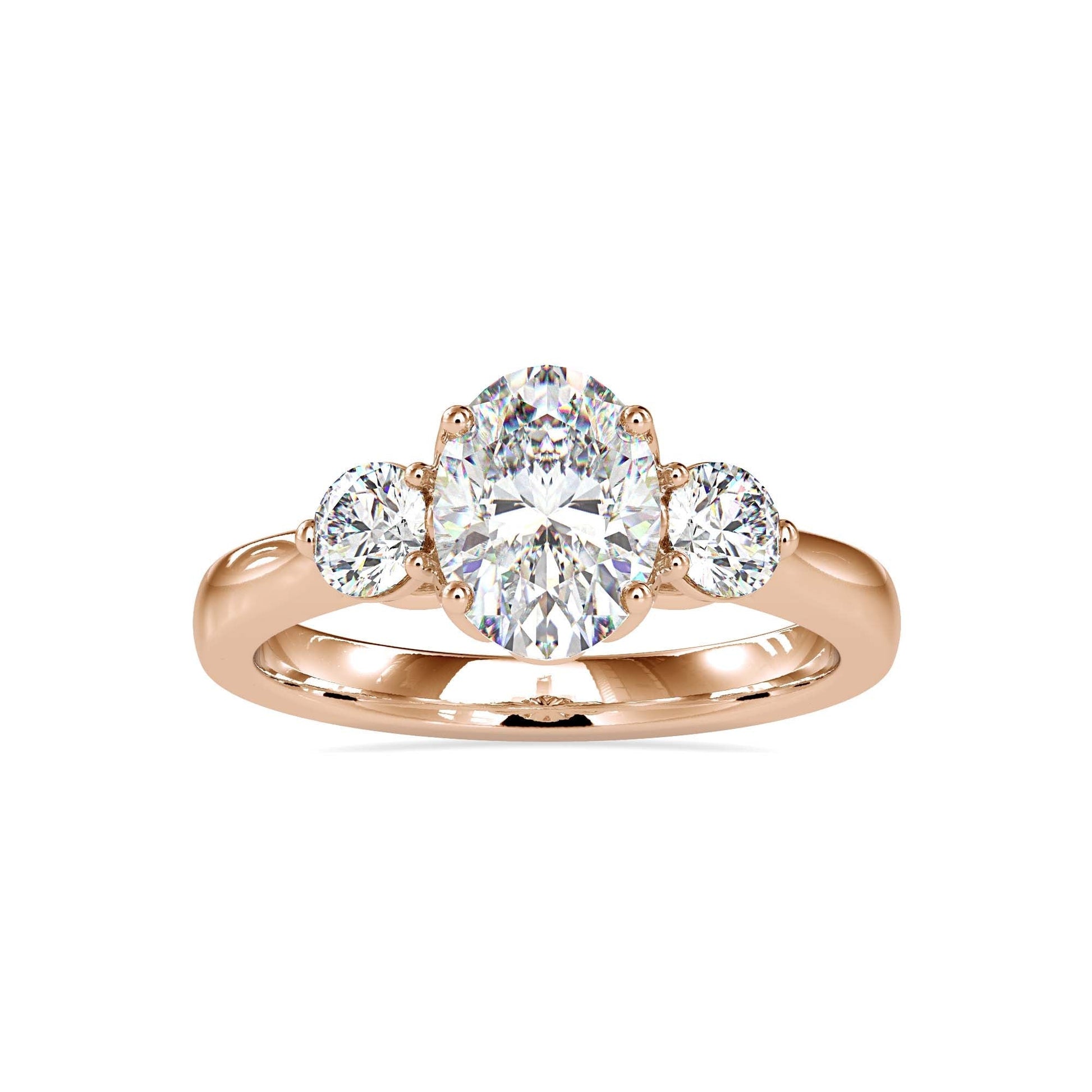 Iris Lab Grown Diamond 3 Stone Ring 3 Stone Ring Designs Fiona Diamonds