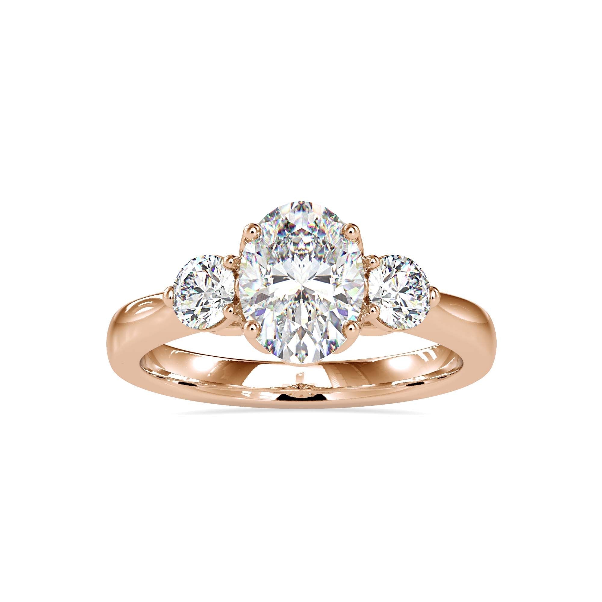 Iris Lab Grown Diamond 3 Stone Ring 3 Stone Ring Designs Fiona Diamonds