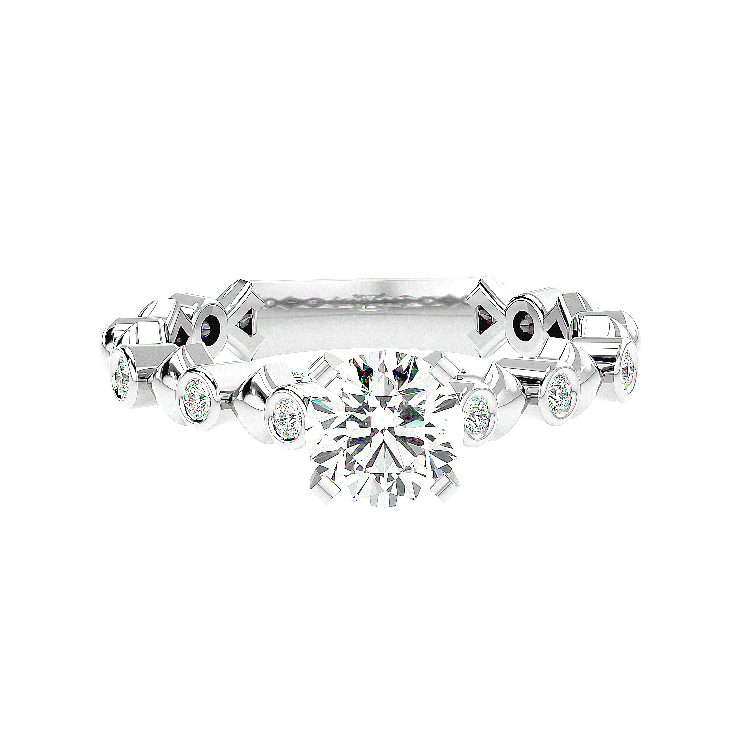 Man Made Diamonds Rings