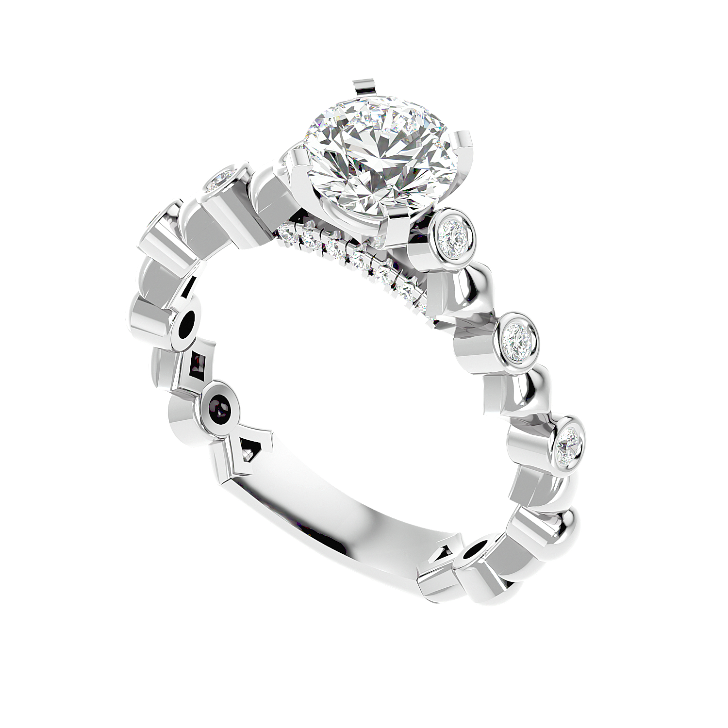 Man Made Diamonds Rings