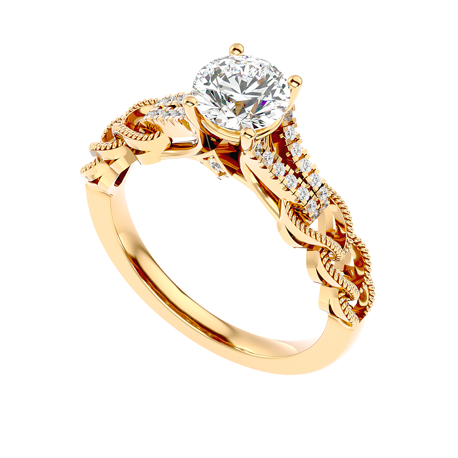 Man Made Diamonds Rings