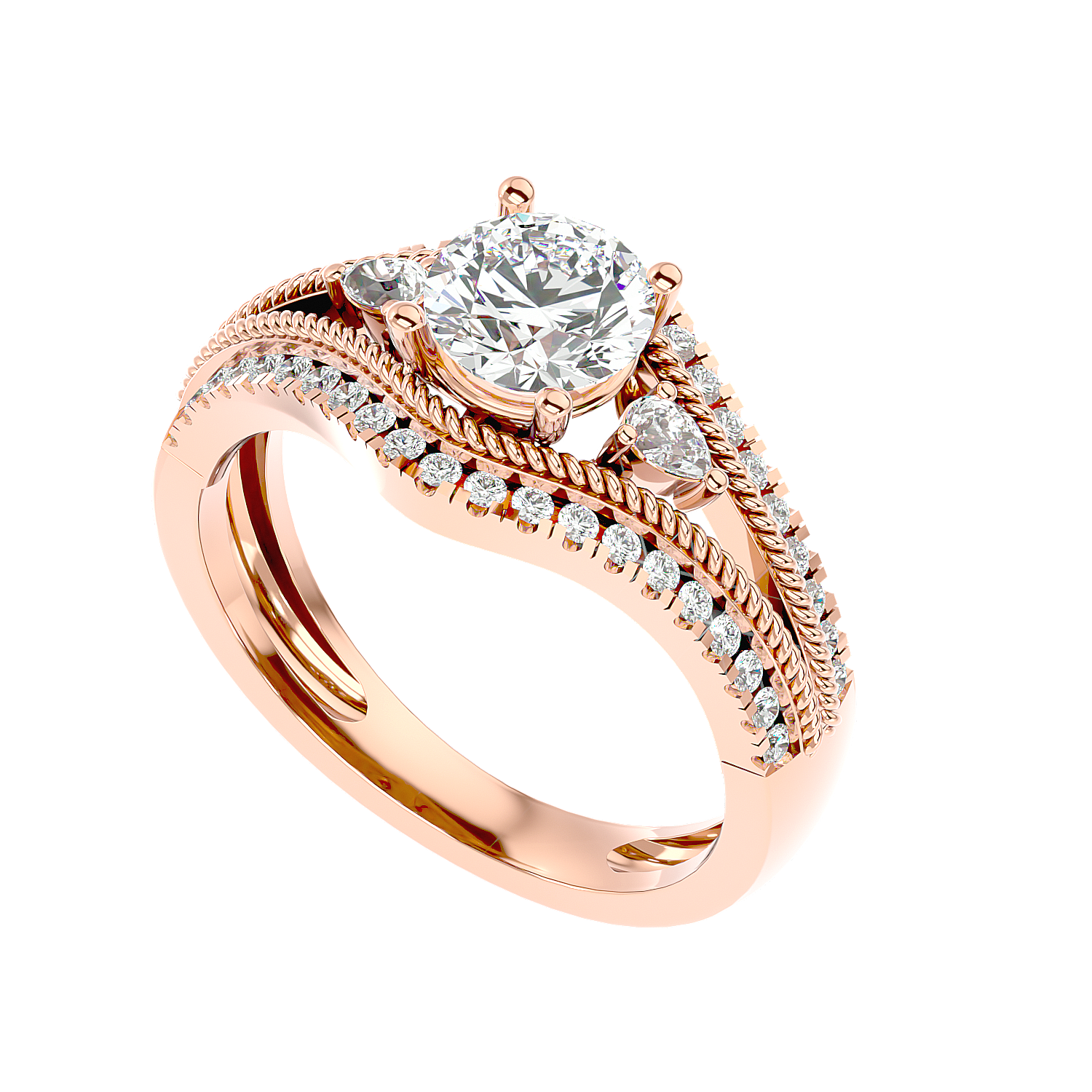 Man Made Diamonds Rings