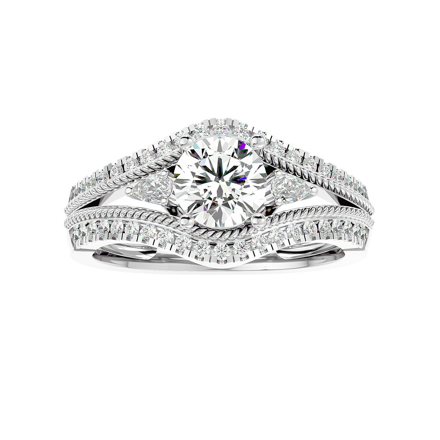 Man Made Diamonds Rings