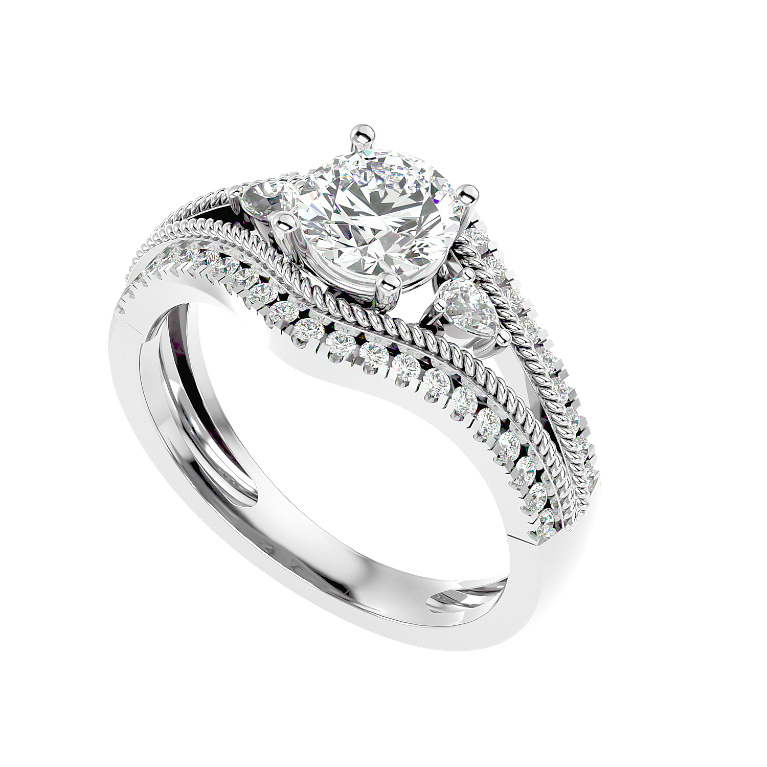 Man Made Diamonds Rings