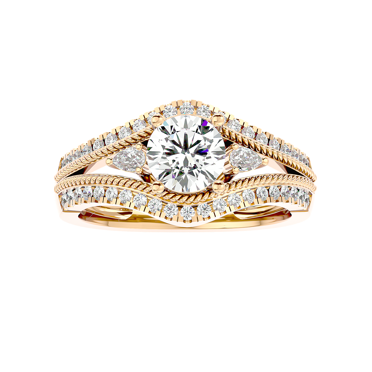 Man Made Diamonds Rings