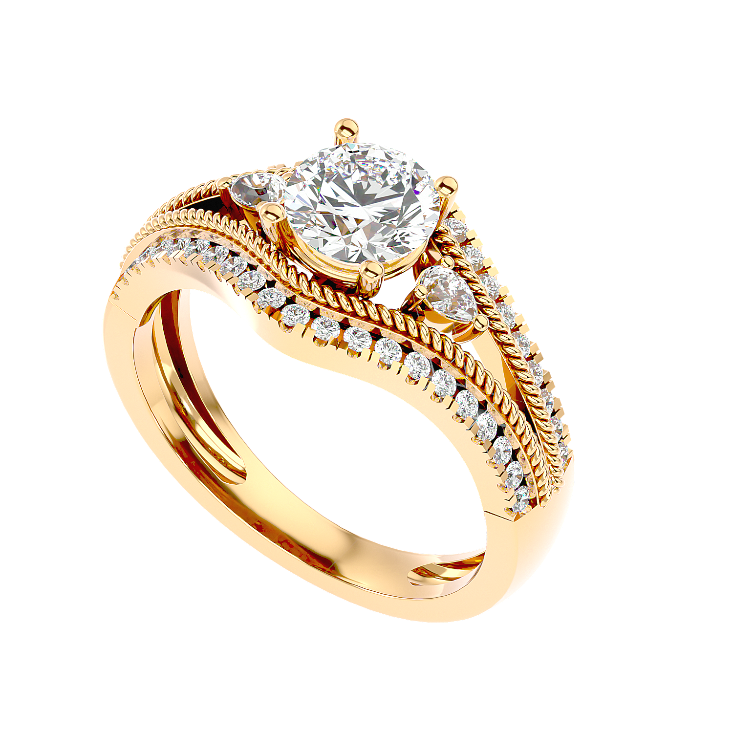 Man Made Diamonds Rings