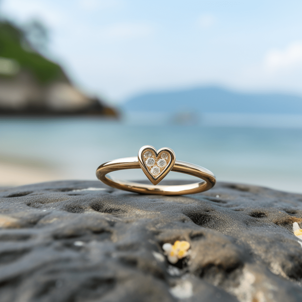 Cherished lab grown diamond ring sleek ring Fiona Diamonds