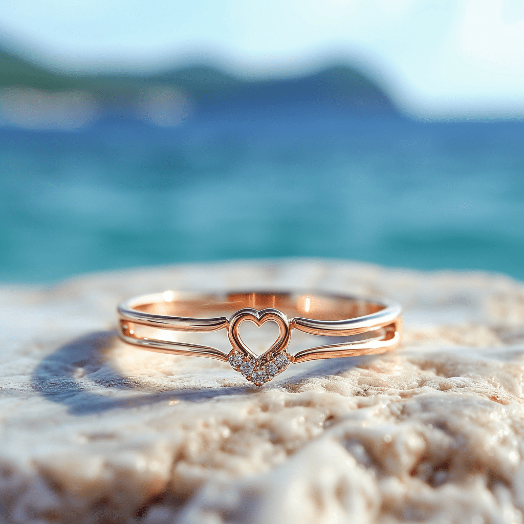 Passion lab grown diamond ring very sleek and thin band design Fiona Diamonds