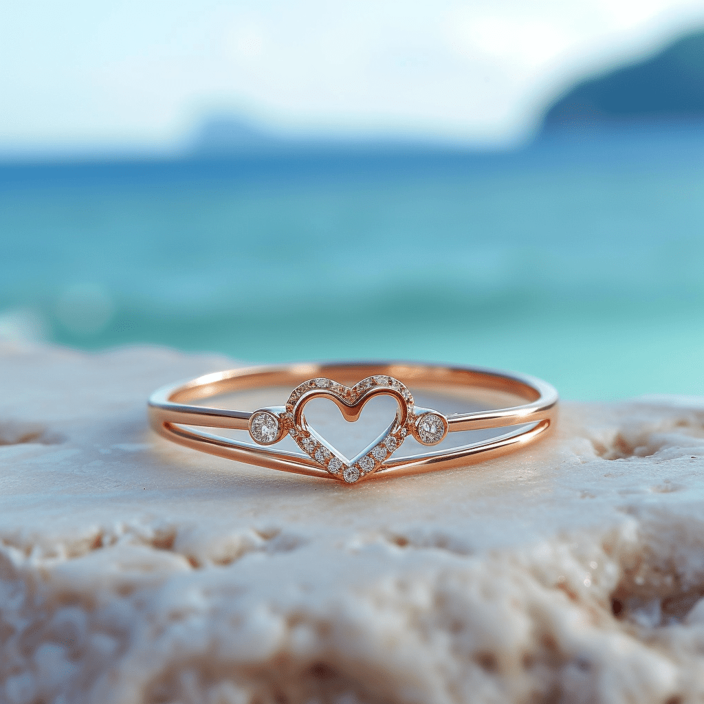 Kissable lab grown diamond ring very sleek and thin band design Fiona Diamonds