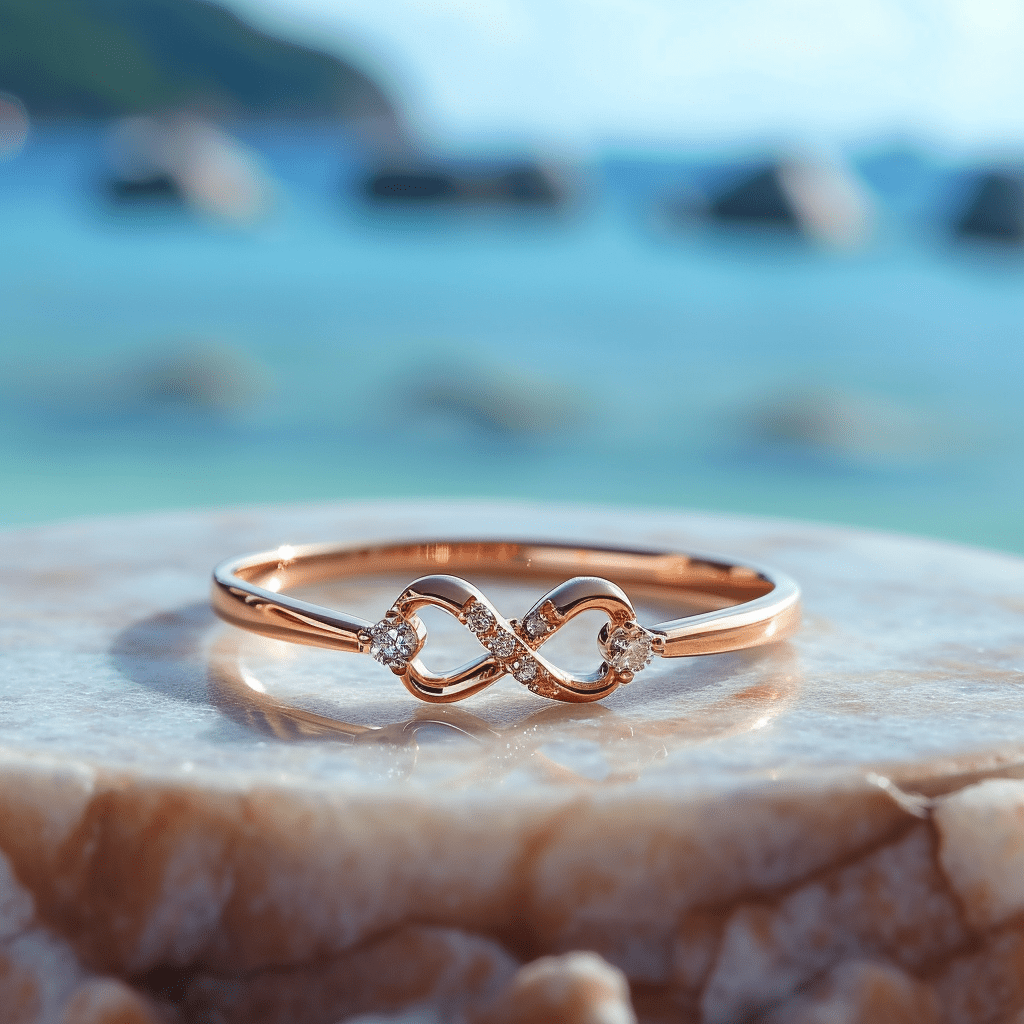 Obsession lab grown diamond ring very sleek and thin band design Fiona Diamonds