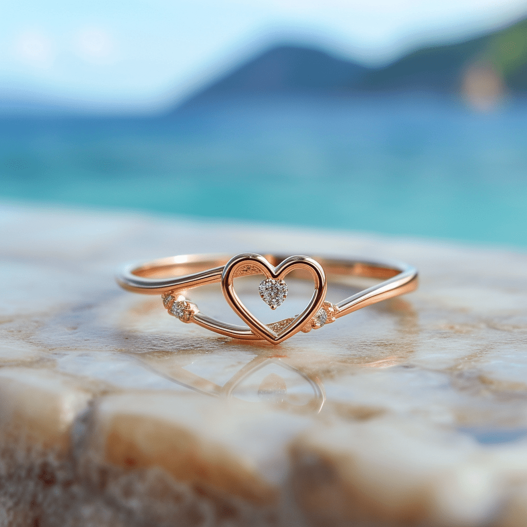 Paramour lab grown diamond ring very sleek and thin band design Fiona Diamonds