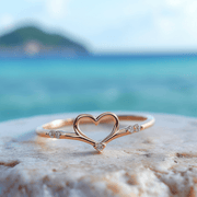 Quaint lab grown diamond ring very sleek and thin band design Fiona Diamonds