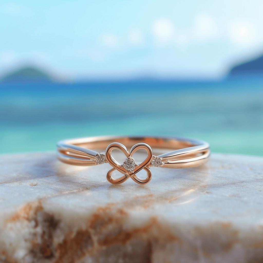 Tender lab grown diamond ring very sleek and thin band design Fiona Diamonds