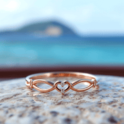 Whimsy lab grown diamond ring very sleek and thin band design Fiona Diamonds