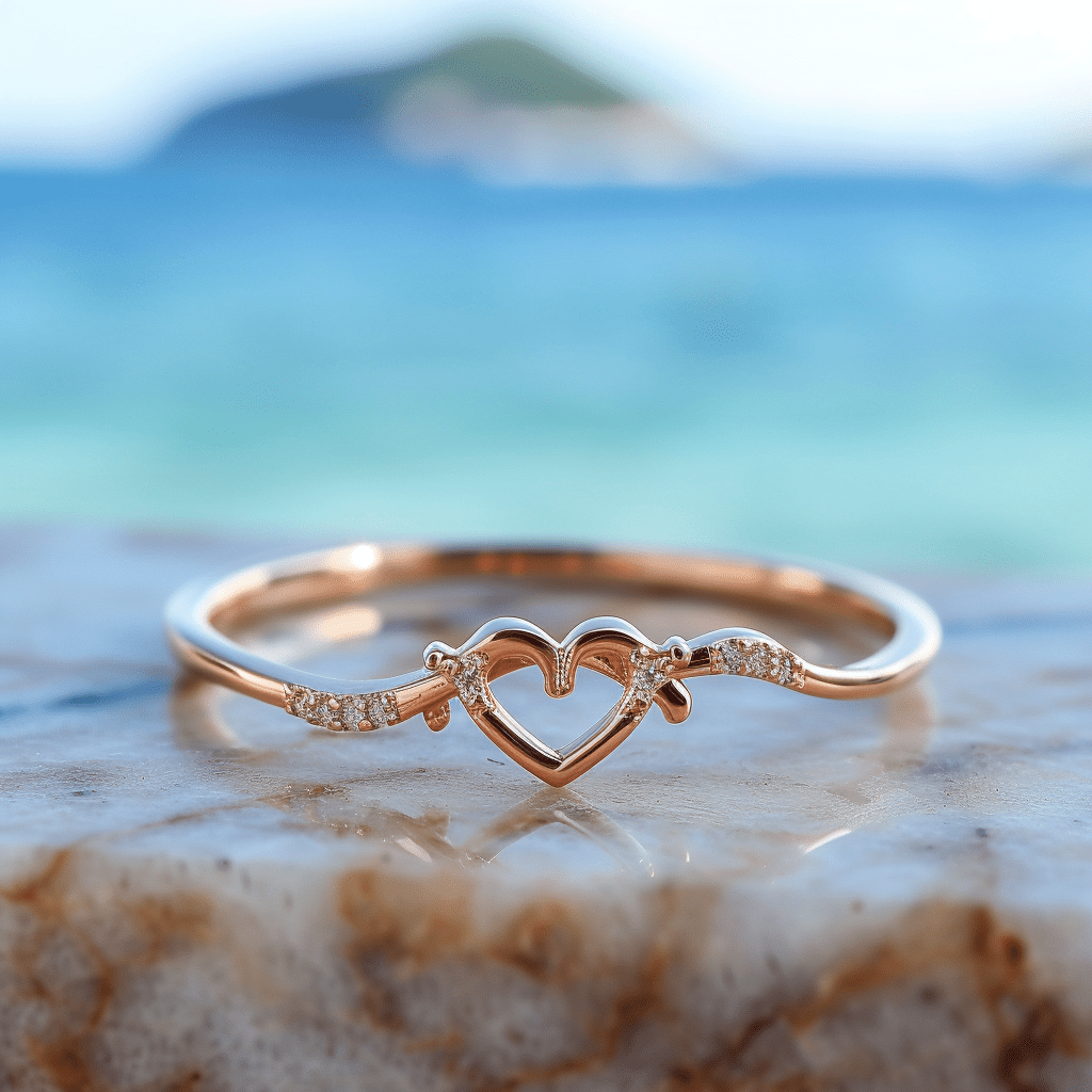 Eros lab grown diamond ring very sleek and thin band design Fiona Diamonds 