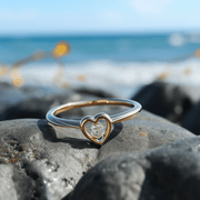 Quixotic lab grown diamond ring very sleek and thin band design Fiona Diamonds