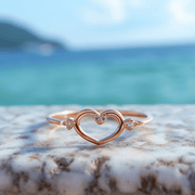 Pristine lab grown diamond ring very sleek and thin band design Fiona Diamonds