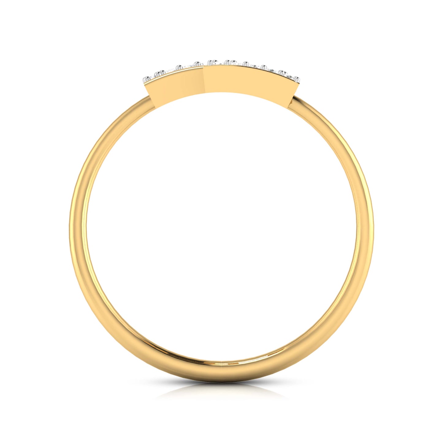 Load image into Gallery viewer, Bela lab grown diamond ring simple round ring design Fiona Diamonds
