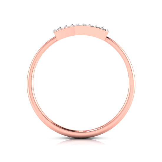 Load image into Gallery viewer, Bela lab grown diamond ring simple round ring design Fiona Diamonds
