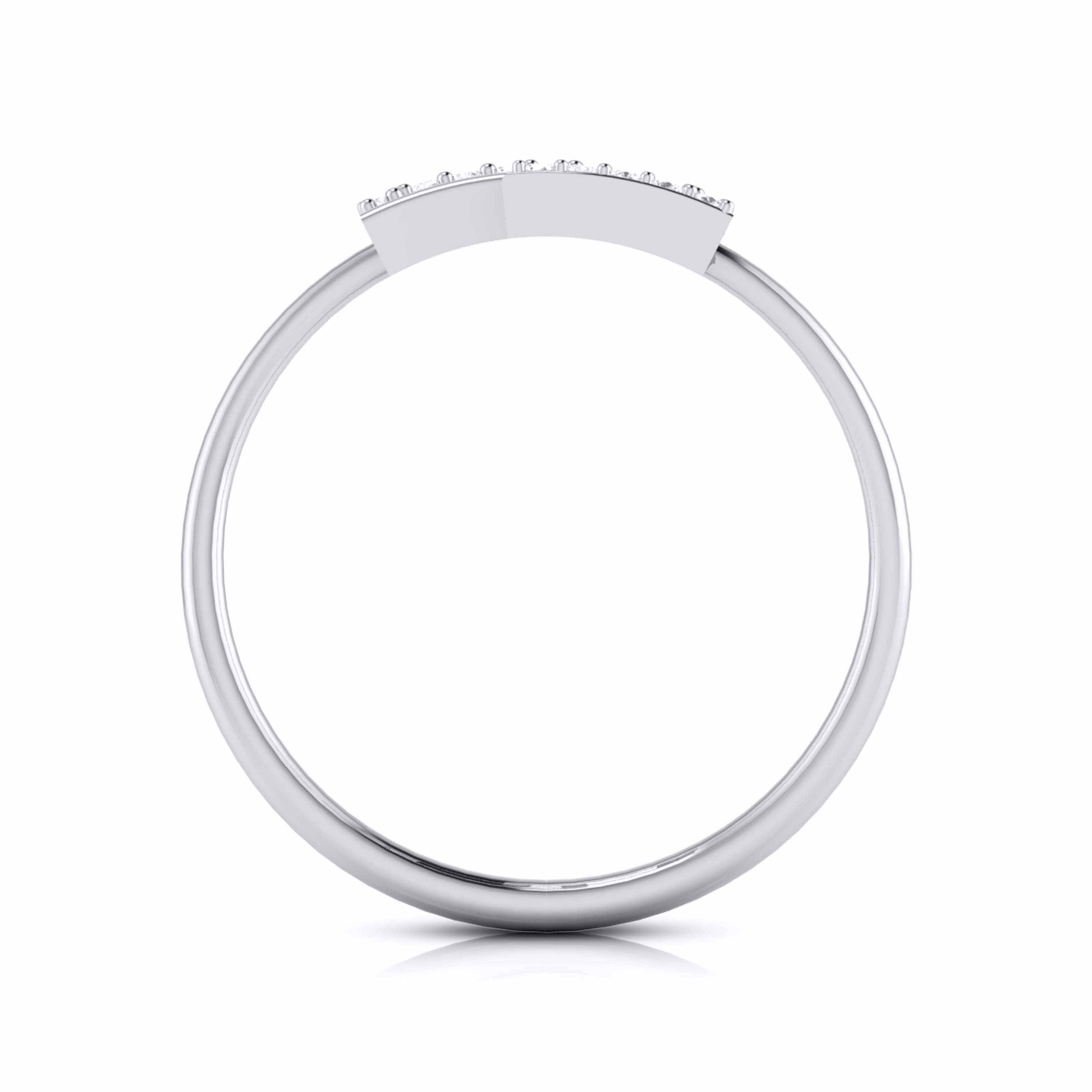 Bela lab grown diamond ring simple round ring design Fiona Diamonds