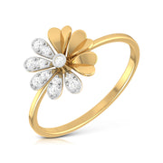 Glacial lab grown diamond ring sleek ring Fiona Diamonds